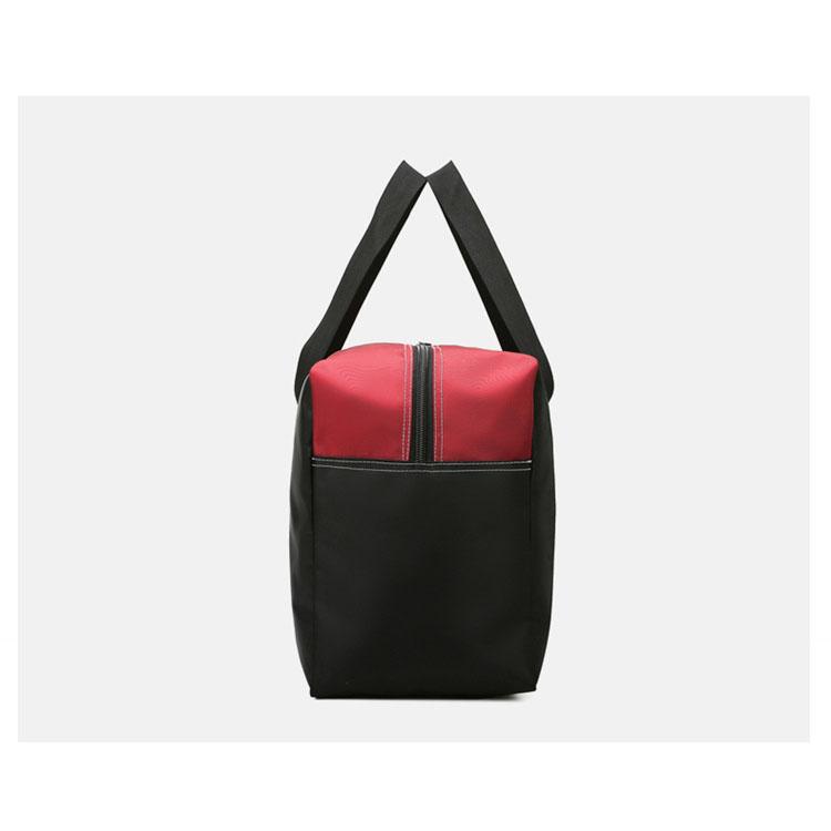 Большая вместительная дорожная сумка для багажа контрастного цвета из ткани Оксфорд, дорожная сумка для хранения на коротких дистанциях