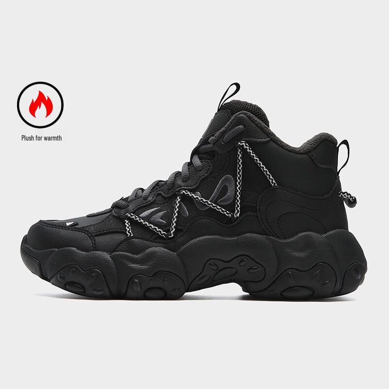 Fila Женские зимние плюшевые кроссовки на толстой подошве с кошачьими лапками 6