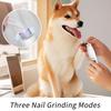 Когтерезки для собак, шлифовальная машинка для когтей, 3-скоростные инструменты для ухода за кошками, товары для домашних животных (собаки, щенки, котята, кролики, маленькие).