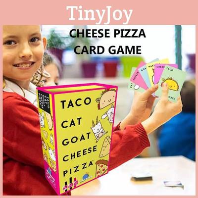 Увлекательная карточная игра «Тако Кот Коза Сыр Пицца» для веселых семейных посиделок