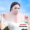 Маска для защиты от солнца UPF50+ Модная 3D маска из ледяного шелка с защитой от УФ-лучей, шарф для шеи, солнцезащитный, пыленепроницаемый, солнцезащитный, маска для лица, для улицы, лето