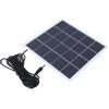 Outdoor Portable 4W 5V Polycrystal Solar Battery Panel Laminated Board with DC Interface Charging