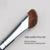 Кисть для макияжа Yousheng, 2 шт., мягкая головка, тонкая щетина, не линяет, экономит труд, деревянная ручка, наклонная головка, кисть для растушевки теней на носу, ежедневное использование
