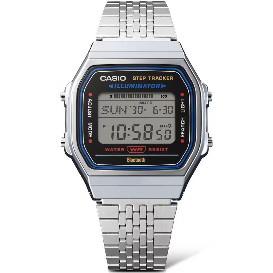 Casio Коллекция STANDARD Цифровые Bluetooth Мобильная связь Шагомер Серебряные Часы ABL-100WE-1AJF