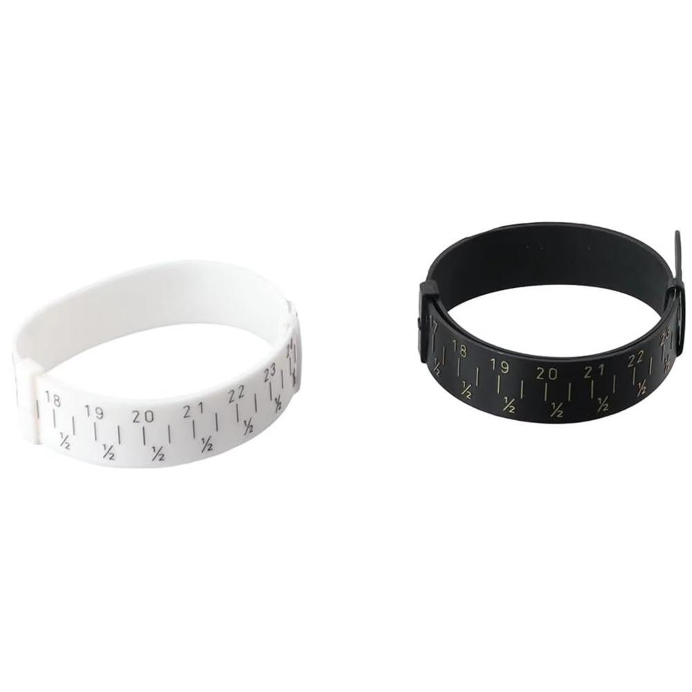 ABS Plastic Bangle Gauge Sizer Black Bracelet Making Tools Wear-resistant Wrist Size Tool  Jewelry
