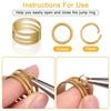 Open Jump Rings Jewelry Making Kit 12 Grids Repair Tools Kit Pliers Jewelry Findings Set  Bracelets