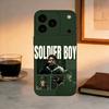 Чехол для телефона T-The Boys S-Soldier Boy-S Силиконовый Мягкий Для IPhone 17 16 15 14 13 12 11 X XR Plus Pro Max Plus