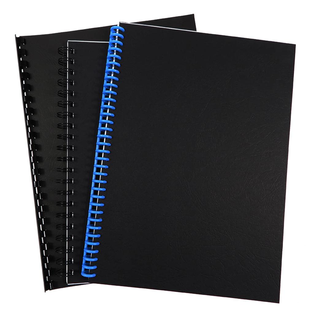 RAYSOONER Bookbling Cover Booklet Cover Pattern Cover No Punch Формат А4 100 Листов Черный A4-BC-BK