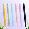 1 Set Stylus Protective Soft Anti-Fall Non-Slip Color Wear-Resistant Solid Case Full Protection Silicone Tablet Touch