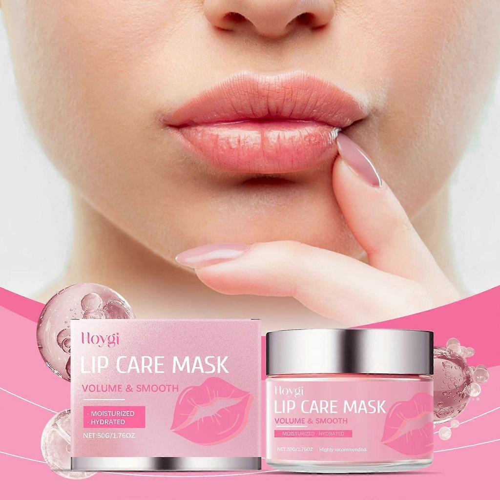 Limited time!!Hoygi Lip Sleeping Mask Cleanses Exfoliation, Moisturizes Dry Lips, And Provides Hydrating And Moisturizing Sleep Lip Mask