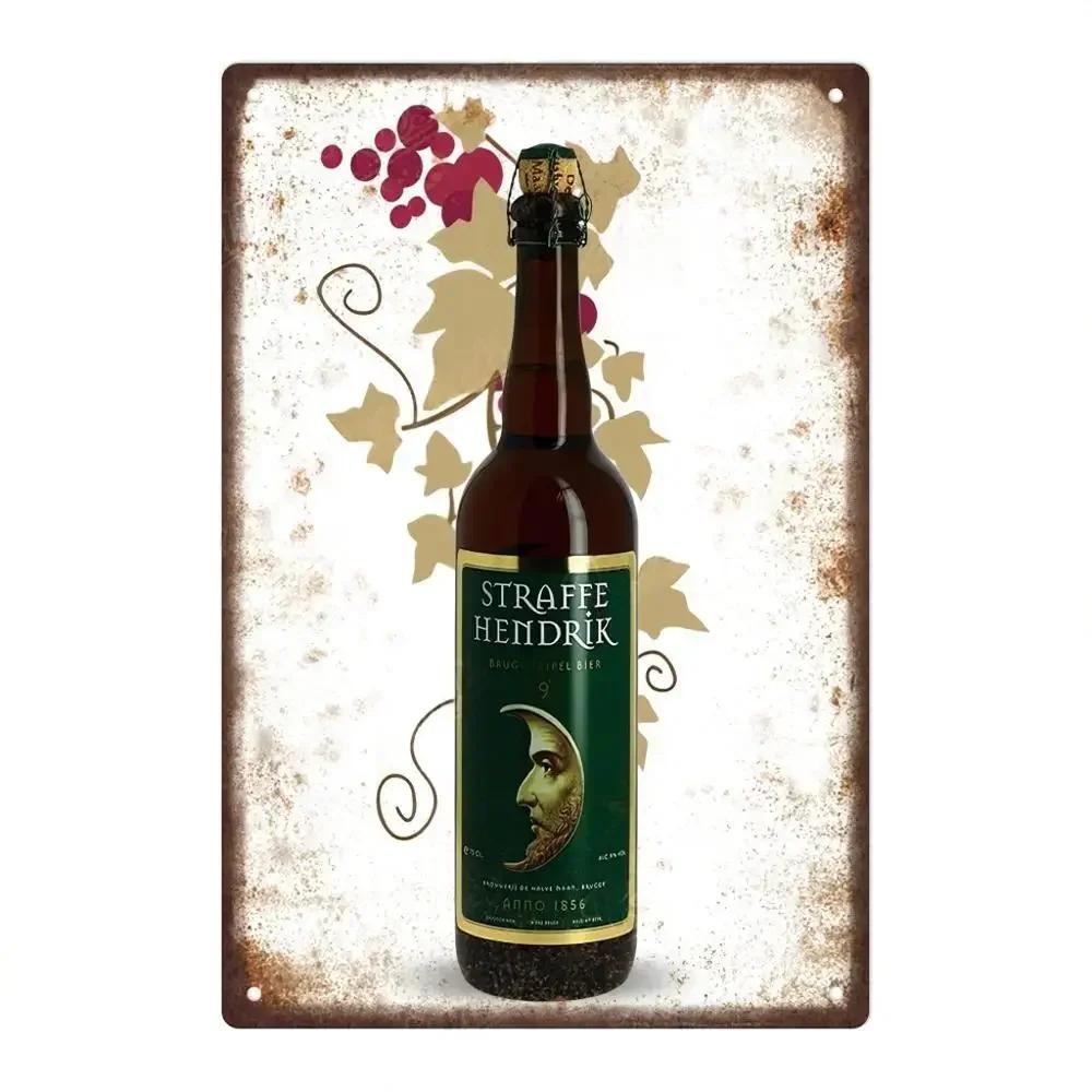 Ретро Пивной Бренд MALIBU Вино Металлический Постер Виски Табличка Винтажная Жестяная Вывеска Стена Для Паба Клуба Бара Мужской Пещеры Декоративные Тарелки Де