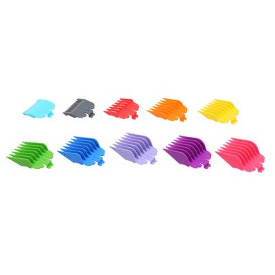 10 шт., набор расчесок для машинки для стрижки волос Wahl, ограничительные расчески для стрижки волос, защита для триммера для волос