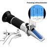 4 In 1 Car Battery Automobile Refractometer Handheld Engine Fluid Glycol Antifreeze Freezing Point Tester