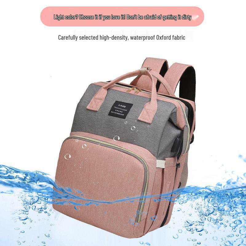 Multifunctional Maternity & Baby Bag: Large Capacity Stroller Hanging Bag for Moms