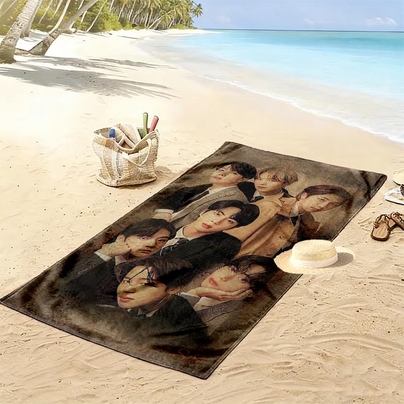 Harmony Diversity: Through Music beach towel Portable for travel beach Outdoor pool towel seaside Absorbent bath towel beach towel Fashion Comfort