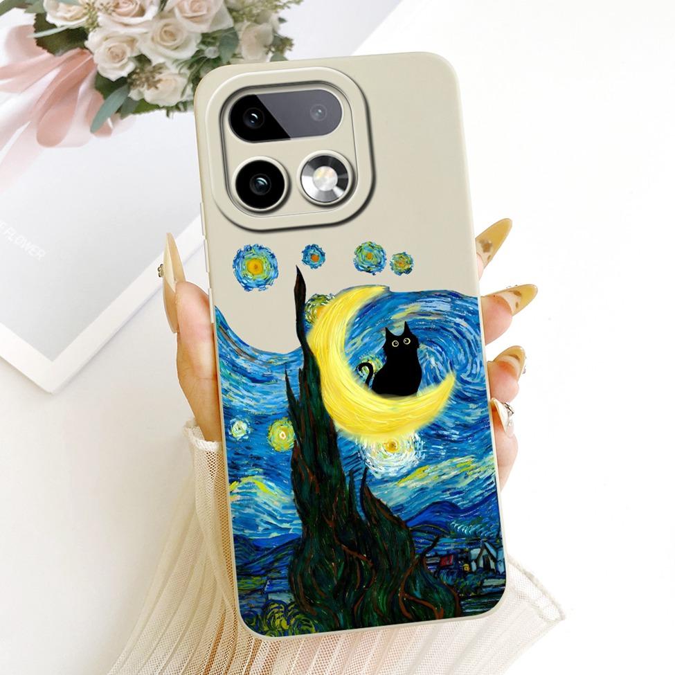 Чехол для телефона Realme 16 Pro Plus RMX5131 Чехол для Realme 16 Pro+ Силиконовый Роскошный Модный Милый Мультяшный Расписной Корпус
