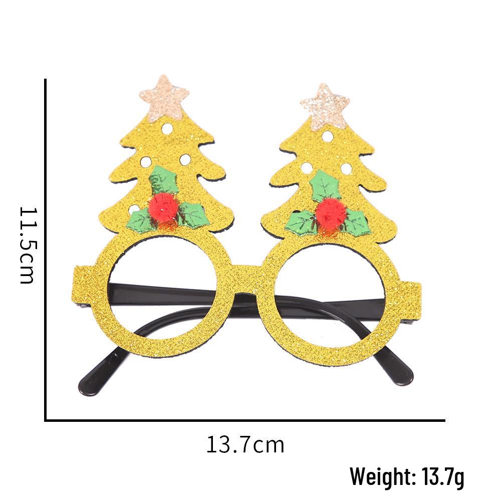 Christmas Party Eyeglass Frames: Santa, Snowman & Antler Designs for Kids
