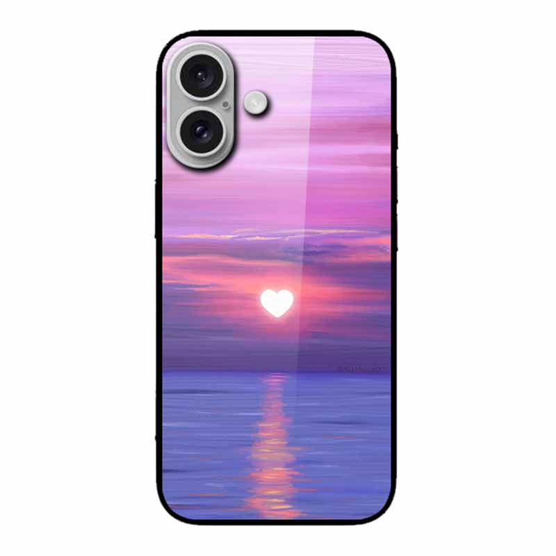 Glass Case For iphone 16 Plus 16Plus Coque Tempered Glass Hard Back Cover For iphone 16 Plus Phone Case Soft TPU Black Bumper
