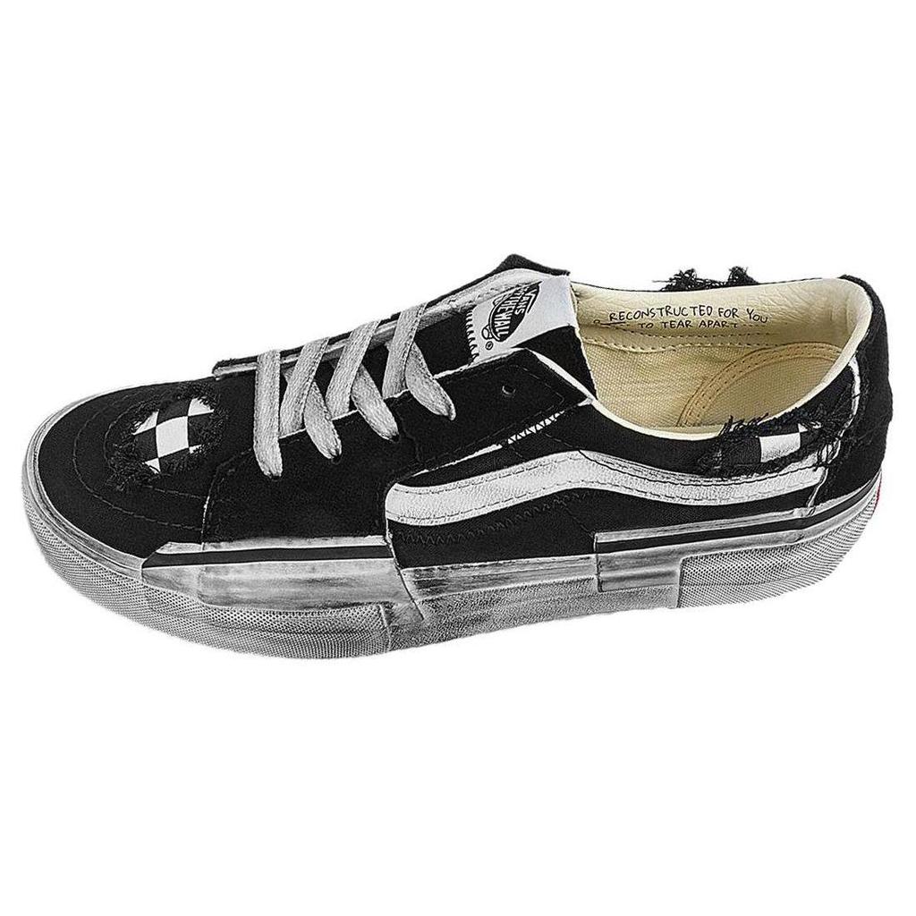 Vans Унисекс Sk8-Low Reconstruct Черный Белый VN0009QSBP7