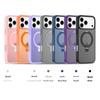 Магнитный чехол-держатель для iPhone 17 Pro Max - Apple 16E Серебристый Щит Матовая Защитная пленка