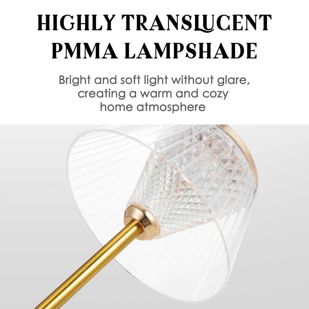 Хрустальная настольная лампа, 3 цвета с регулируемой яркостью, светодиодная романтическая алмазная хрустальная лампа, аккумуляторная сенсорная лампа, беспроводная для украшения дома