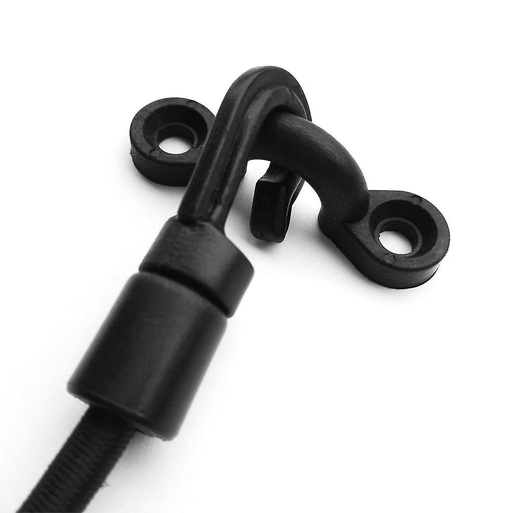 2 Pieces Marine Boat Fishing Rod Tamer Strap Holder Deck Mount Connector 18"
