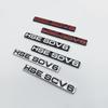3D ABS Letters HSE SDV6 Edition Emblem Car Trunk Badge Logo Sticker Chrome Silver Black Red