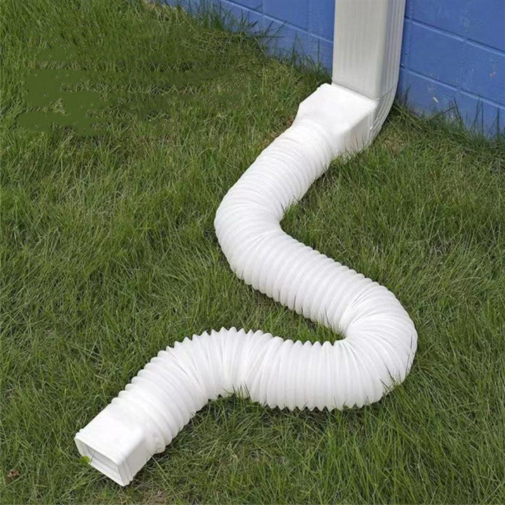 Durable Downspout Extender Flexible PE Flexible Downspout Rain Gutter Extension Rain Gutter