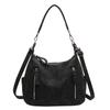 Leather Dull Shoulder Bag for Women Crossbody Bag Luxury Bags Women's Messenger Bag