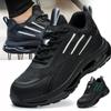 Мужская рабочая обувь Labor Insurance Anti-smashing Anti-piercing SteelHead Four Seasons Breathable Shoes