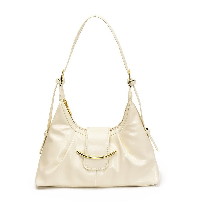 2026 New Highend Underarm Bag Fashiable and Versatile Women's Bag Commuting Shoulder Niche PU Patent Leather Crossbody Bag