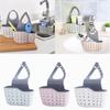 Storage Drain Basket Kitchen Caddy Sponge Drain Holder Adjustable Hanging Drain Basket Bag for Bathroom Organizer Accessories