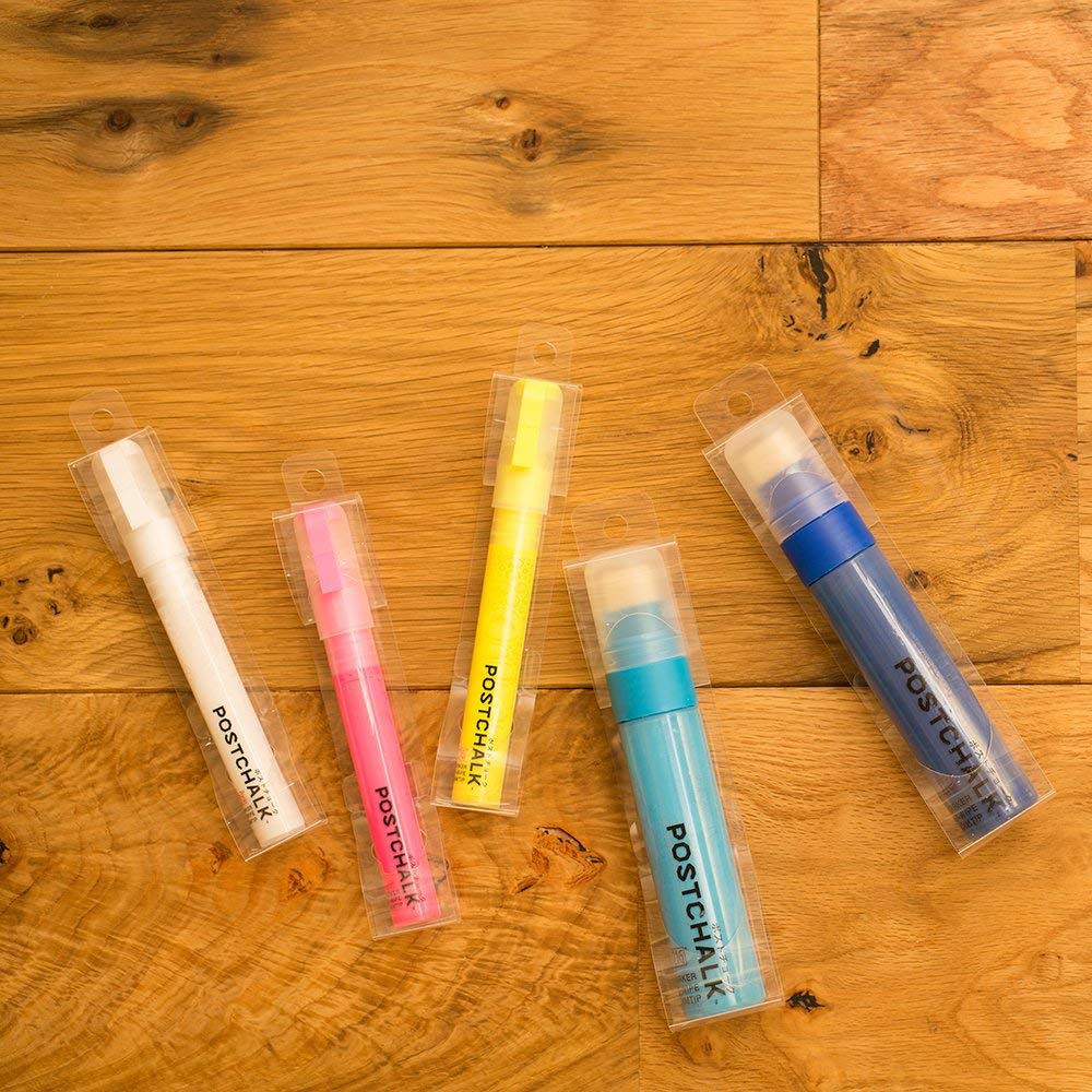 Меловой маркер Kuretake ZIG Post, Белый, POST-700A-000S