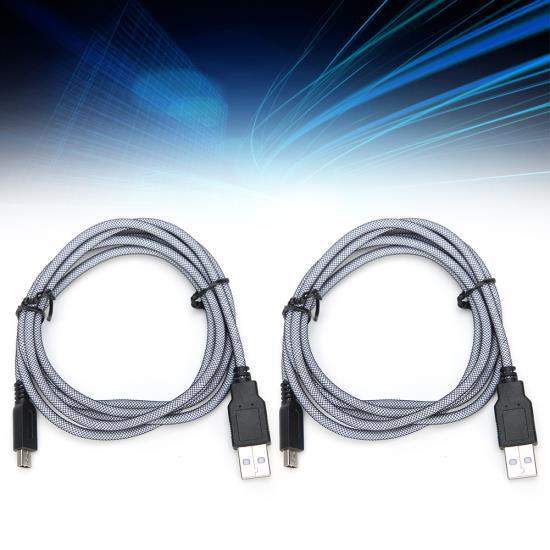 2 шт. 1,5 м ПВХ хост микро USB кабель для зарядки прочный подходит для Nintendo New 3DSXL NDSi 2DS