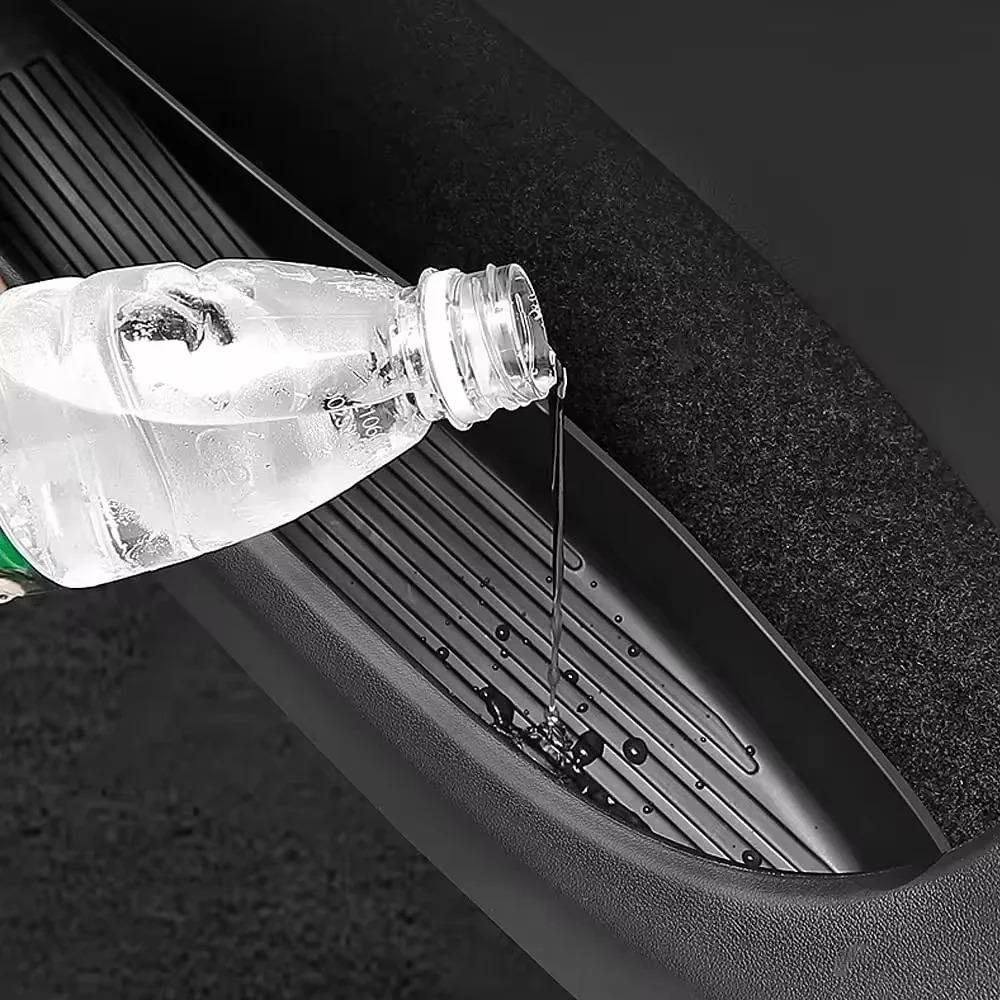for Tesla Model Y Juniper 2025 2026 door handle storage box, Model Y front rear door storage organizer box travel accessories