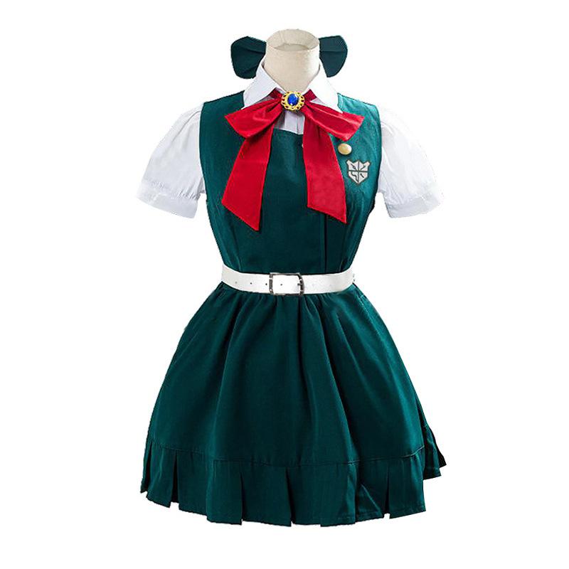 Аниме Danganronpa 2 Despair Sonia Nevermind Косплей школьный костюм для девочек JK School Uniform 5 шт. Полный комплект маскарадный костюм аниме