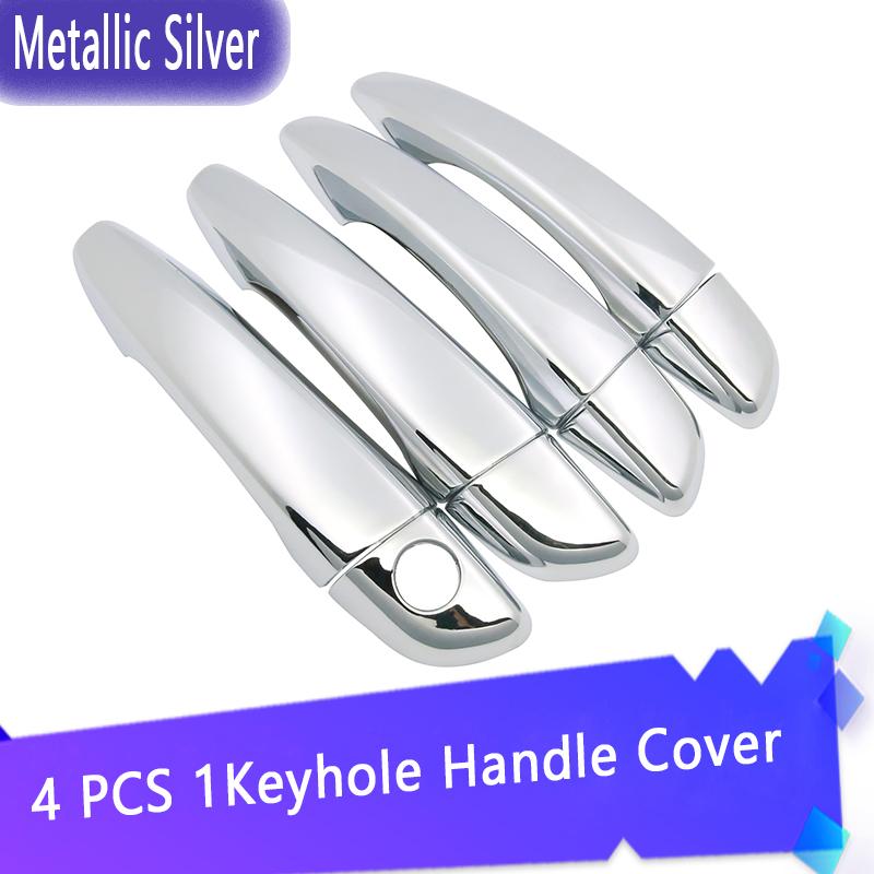 Для Opel Mokka Vauxhall Mokka MK2 2022 2023 Хромированная крышка дверной ручки автомобиля, накладка, устойчивый к царапинам комплект, ABS, Стайлинг автомобиля