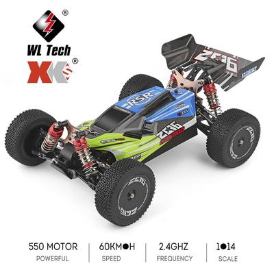 Радиоуправляемая машина Wltoys XKS 144001, 60 км/ч, высокая скорость, 1/14, 2,4 ГГц, радиоуправляемый багги, 4 колеса, гоночный внедорожник, дрифт-автомобиль RTR
