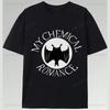 Футболки My Chemical Romance Рок-группы Графические футболки Хлопок Рубашка Винтажная Панк Хип-хоп Харадзюку Футболка с коротким рукавом