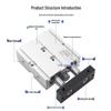 Huishida TD Series Double Shaft Double Rod Air Cylinder