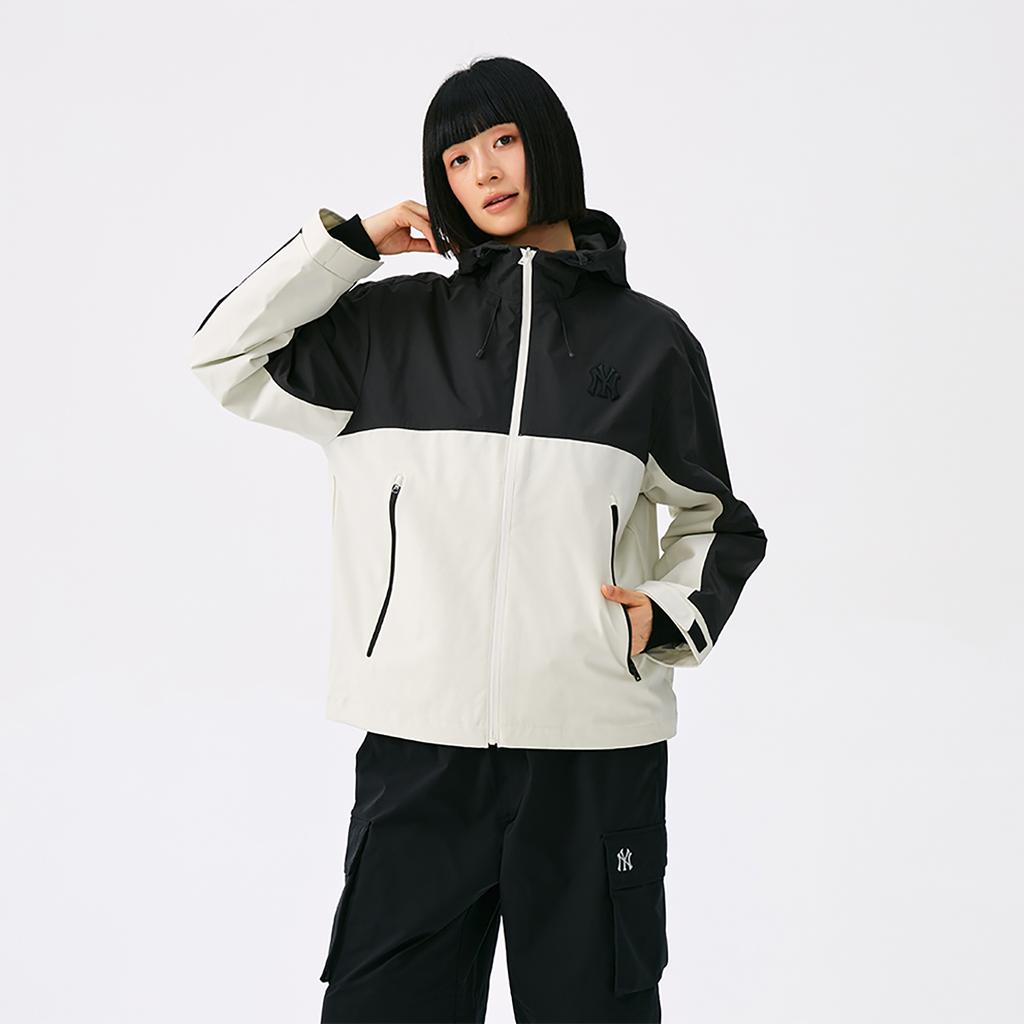 Новая куртка MLB New York Yankees Basic Collection 25FW Унисекс Глубокий слоновая кость 3AWJB0254-50CRD