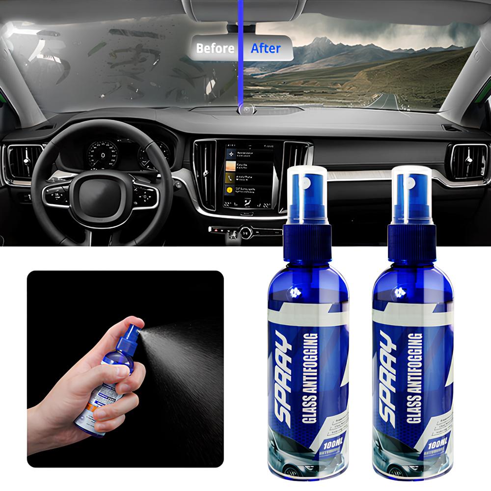 100ml Long Lasting Ati-Fog Agent Prevents Fogging Clear Vision Water Repellent Car Interior Windshield Glass Auto Accessory