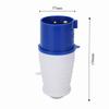 3Pin Industrial Power Plug 32A 220-250V 2P+E Industrial Plug Connector SinglePhase Weatherproof Generator Plug