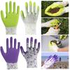 Garden Gloves One Size For Women Breathable Foam Latex Working Gloves, For Gardening Landscape Diy Rubber Gloves