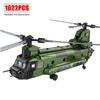 Series Chinook Helicopter Building Blocks Model Famous Fighter Brick Sets Boys Toys Gift for Children