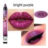 Shadow Eye Makeup Pearlescent Eye Shadow Lipstick Pencil Waterproof Glitter Matte Makeup Pigment Silkworm Pen 2 In 1, 03, 1 Piece