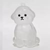Dog Hair Storage Box Keyring Puppy Hair Memorial Keepsake Capsule Pet's Dog Fur Container Transparent Capsule Keychain Souvenirs