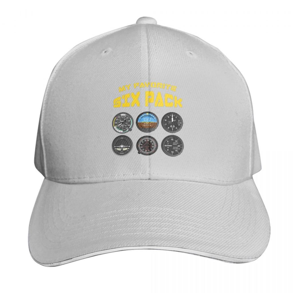 Pilot Cockpit Airplane Six Pack Flight Intruments Cap Fashion Casual Baseball Caps Adjustable Hat Hip Hop Unisex Baseball Hats