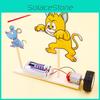 STEM Наборы для Научных Экспериментов Для Детей С Технологией Ловушки для Кошек и Мышей Своими Руками Образовательная Игрушка Для Дошкольников и Учеников