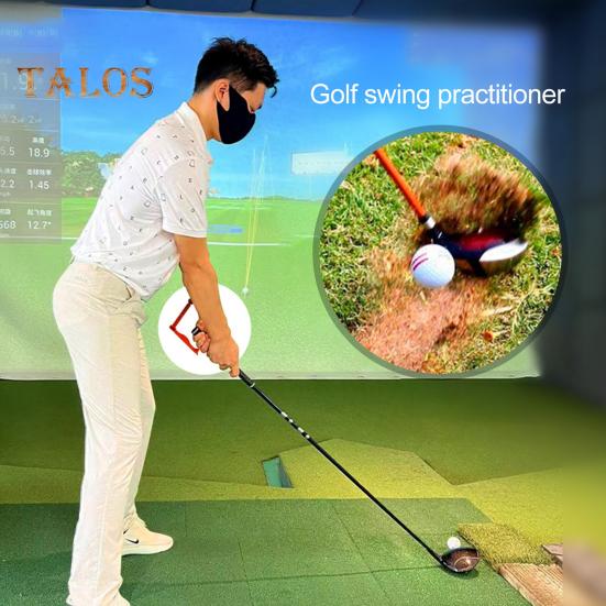 Тренажер для гольфа Swing Corrector для гольфа Swing Position Practice Training Helper для тренировок по отработке осанки при ударе под углом 144 градуса в помещении и на открытом воздухе